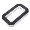 LED Solar Lighted House Number Outside Light Up Water Proof LED Modern Address Sign Backlit Illuminated Exterior Black