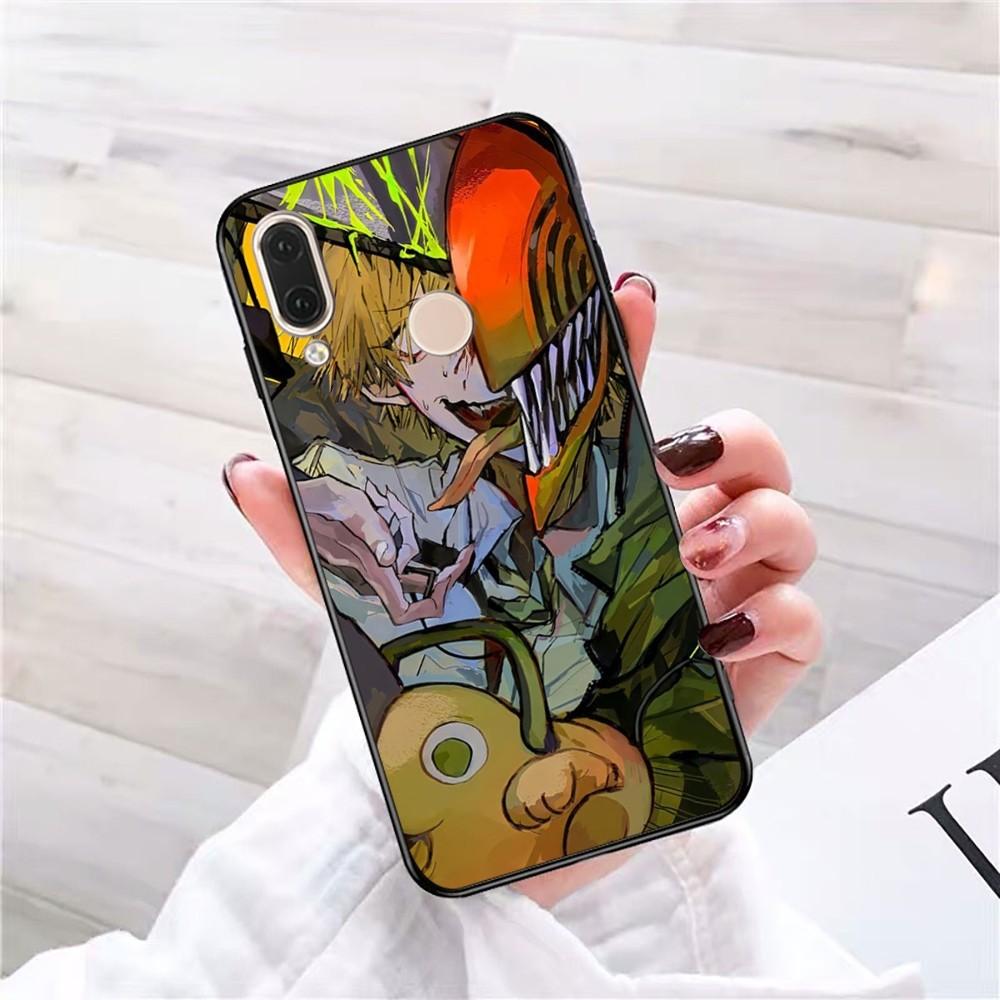 Chainsaw Man Phone Case For Redmi 5 6 7 8 9 10 Plus Pro 6 7 8 9 A GO K20 K30 K40 Pro Plus F3 Fundas