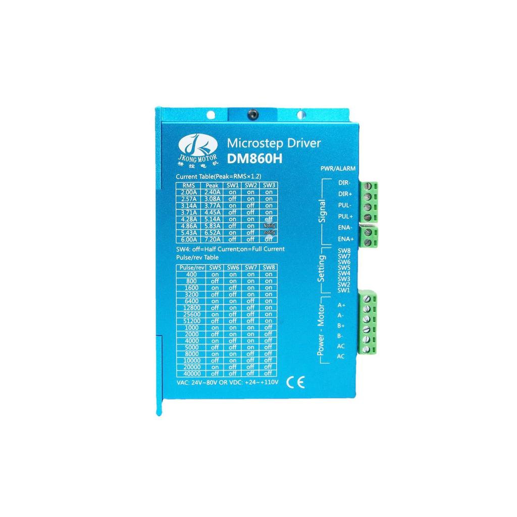 Motore Stepper e Controller ad Alta Coppia 12Nm, Bipolare NEMA34, Driver DM860H a Circuito Chiuso 86