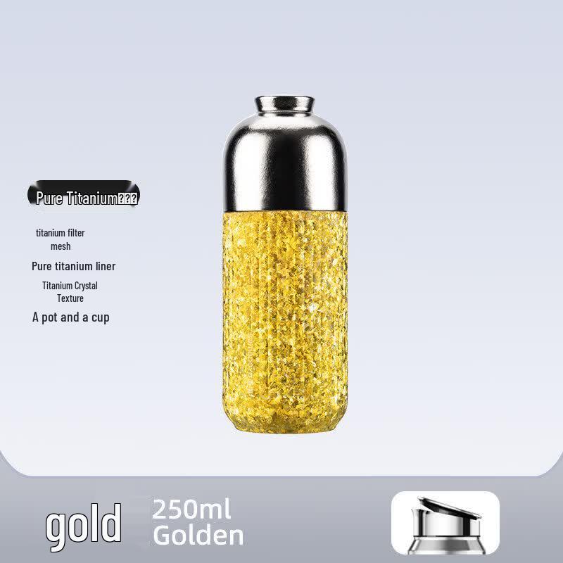 Pure Titanium Lined Insulated Thermos