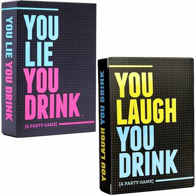 Du lachst, du trinkst – du lügst, du trinkst Partykartenspiele