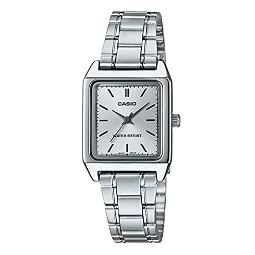 CASIO Casio Casio Standard Cheap Casio Watch Watch Women s Analog Stainless Steel Silver LTP-V007...