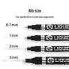Wide Collection 843 Chrome Reflective Pen: Silver Plated Marker for DIY & Gundam Models.