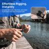 Stainless Steel Fishing Line Clipper 25 Inch Retractor Fishing Knot Tying Too  Outdoor Fishing