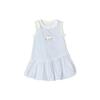 Deesha Girls' Summer 2026 Gingham Bubble Dress