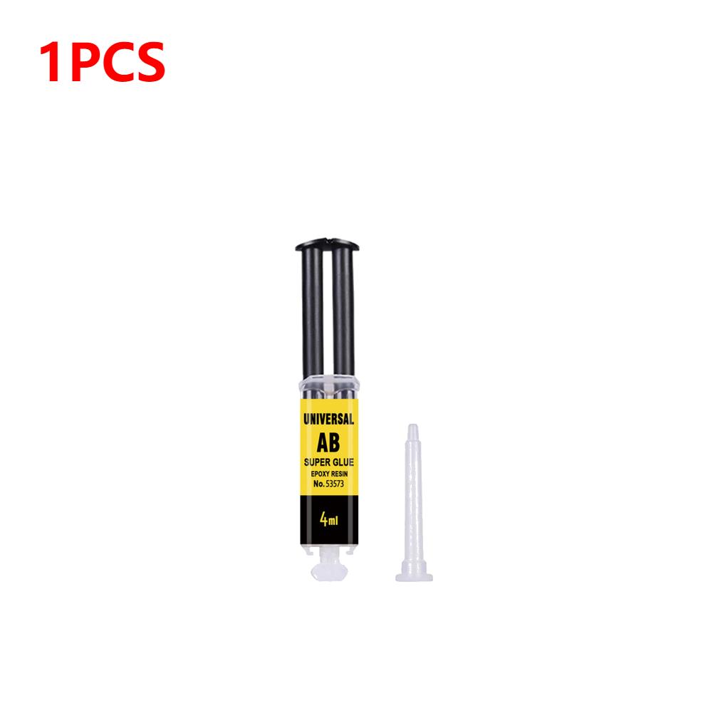 

4/25ML AB Glue Firm 2 Minutes Curing Stationery Strong Glue Supply Adhesive Universal 4ml Long-lasting Epoxy Resin Super Liquid