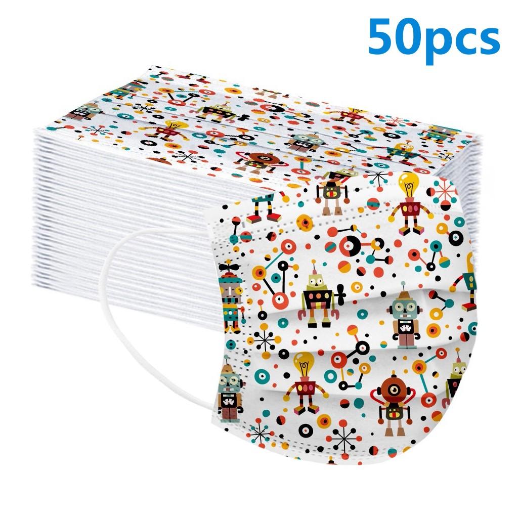 Kids Disposable  Dust-Proof Face Mask Children's Mask With Elastic Earloop