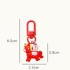 1/7 Stück Cartoon Pony Schlüsselanhänger Niedliches Rotes Harzpferd Rucksack Anhänger Dekoration Auto Schlüsselanhänger Zubehör Jahr des Pferdes Geschenk