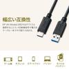 Sanwa Supply USB Gen2 to A Cable 3.1 Type-C (1m) KU31-CA10