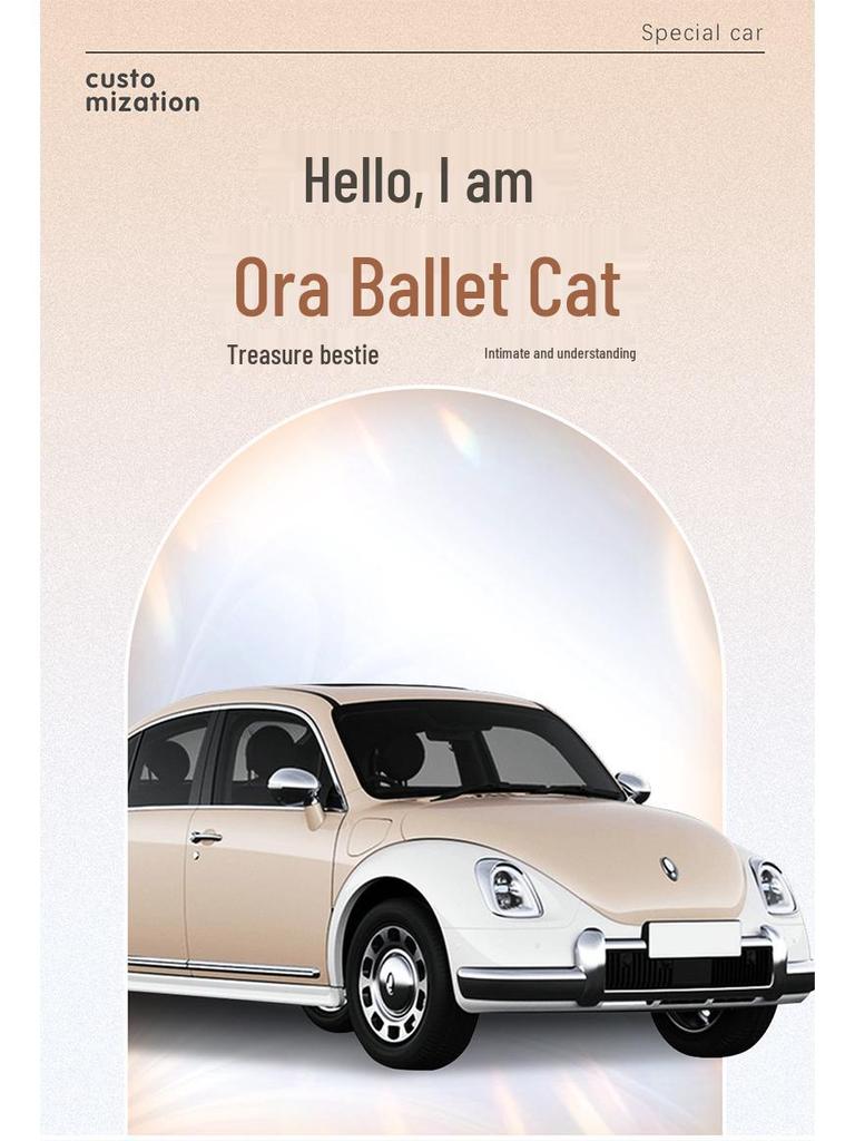 ORA Ballet Cat Cartoon Seat Cushion: All-Season, Full-Wrap Car Seat Cover In Special Leather.