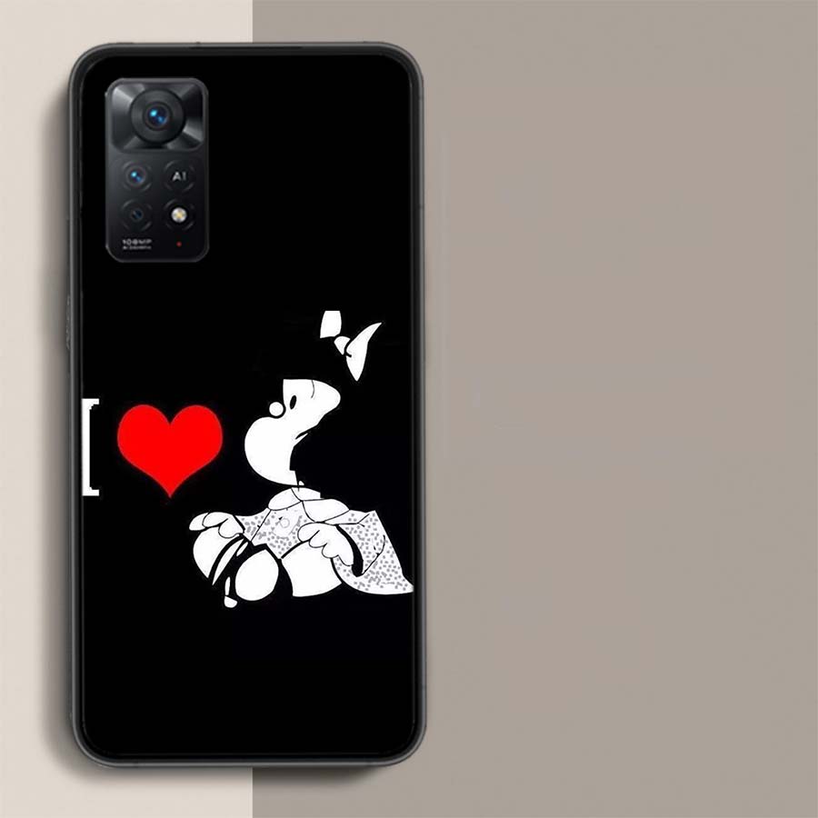 Cute Mafaldas Phone Case For Redmi Note 14+ 13 Pro Plus 14C 13C 12C 12 10A 10C 10 9 8 9A 9C 9T 8A 7 Pro Xiaomi Capa Cover Cute F