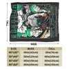 Luffy Anime Manga Coral Fleece Plush Throw Blanket Zoro Blanket for Home Couch Super Warm Bedding Throws,