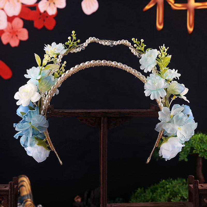 Elegant Ancient Chinese Hanfu Hair Accessories Tassel Headband Fairy Everyday Hairpins Retro Alloy Hairbands