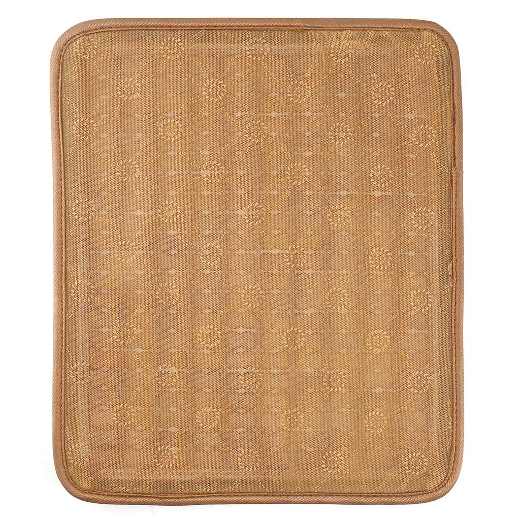 Waves Bamboo Cushion Comfortable Breathable Cool Cool Eco Office Chair Car Car Seat Bucket Seat 40cm45cm Non-slip