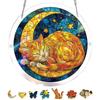 Acryl-Sonnenfänger Fenster-&Garten-Hänge-Sonnenfänger Regenbogen Innenfenster-Dekoration für Wohnzimmer Schlafzimmer Bunte Acryl-Puzzles Sonnenfänger