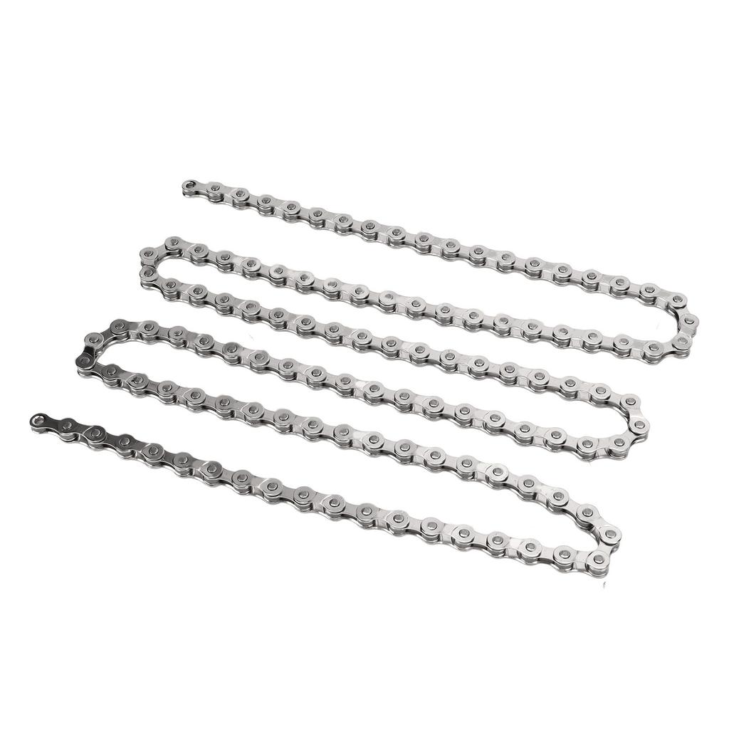 Mountain Bike Chain 6 7 8 Speed Universal Steel Bike Chain 116L Silver Road Bike Chain Bike