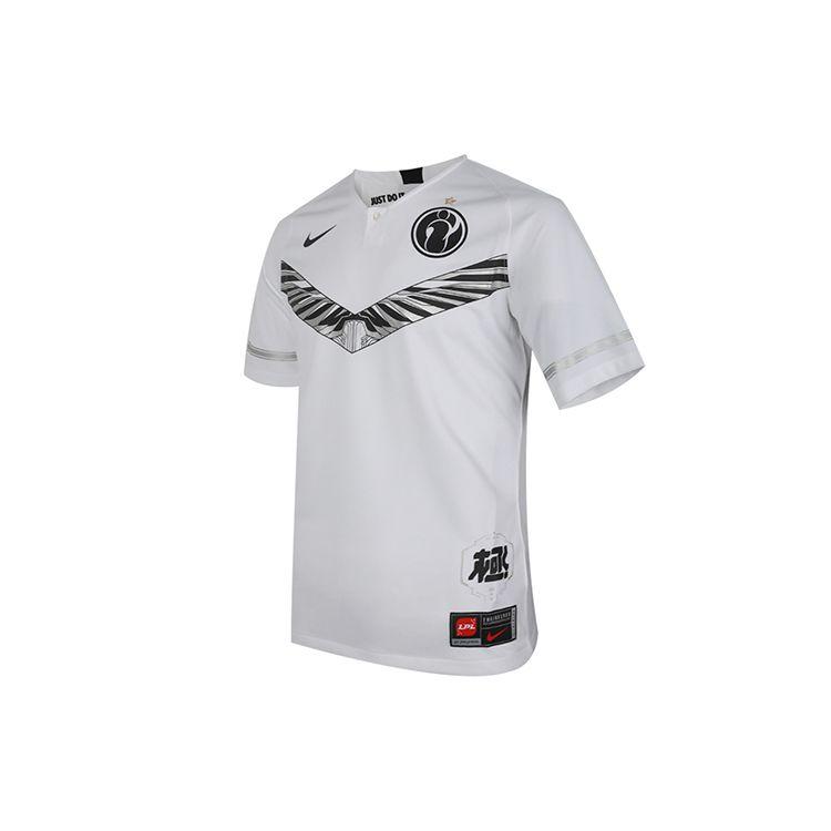 Nike X LPL IG Team Edition Competition Short Sleeve T-Shirt Men Tops White CV9629-100