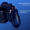 H5 Handgriff Handy-Gamepad Einziehbarer Kühlventilator Joystick-Controller Batteriehalter Hohl-Trigger