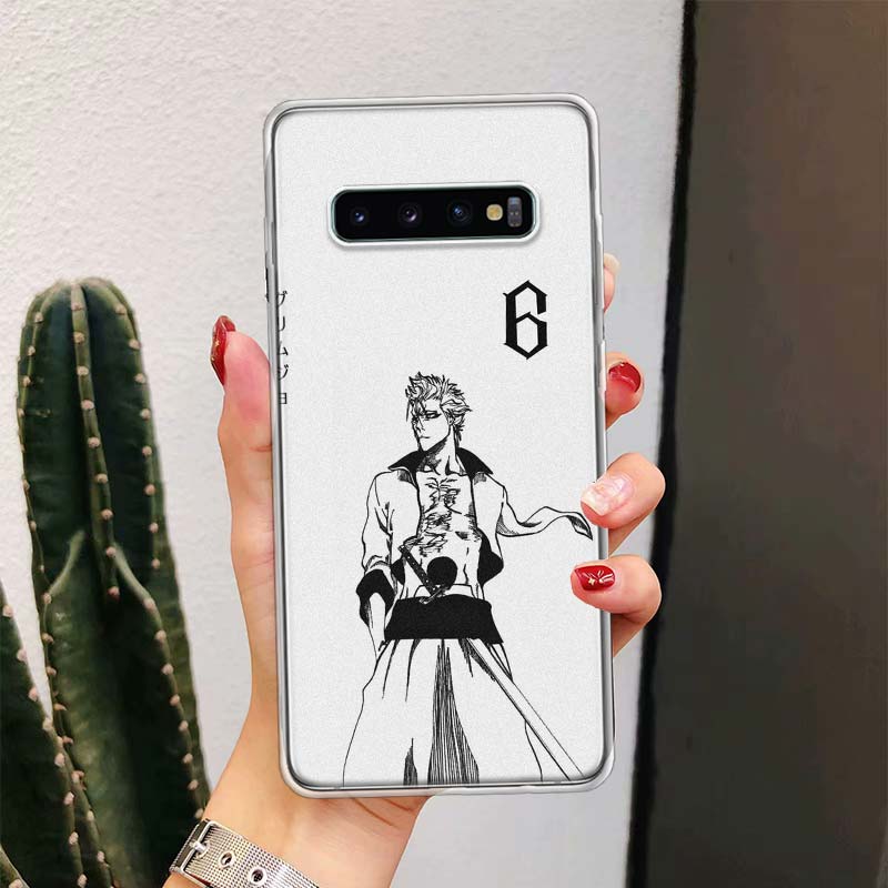 Bleach Grimmjow For Samsung Galaxy Note 20 Ultra 20 10 Pro 9 8  Phone Case S10E S10 Plus S9 S8 + S7 Edge M21 M32 Cover