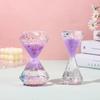 Dreamy Milky White Liquid Diamond Oil Hourglass Ornament - Children's Day Gift