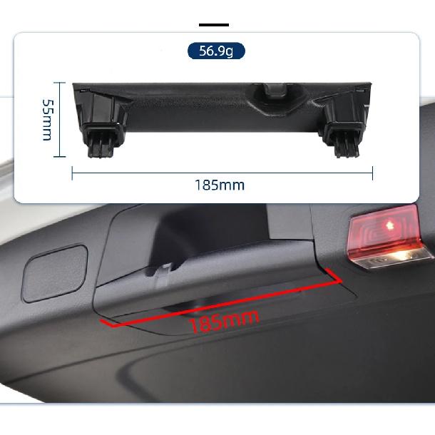 2537400172 For Mercedes-Benz GLC-Class W253 After 2016 Black ABS Plastic Car Tailgate Handle Trunk Inside Handle