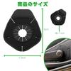 Auto Scheibenwischerarmlochabdeckung Wischer Anti-Vibrations Wischerkappe Wischerabdeckung Wischerlochschutz