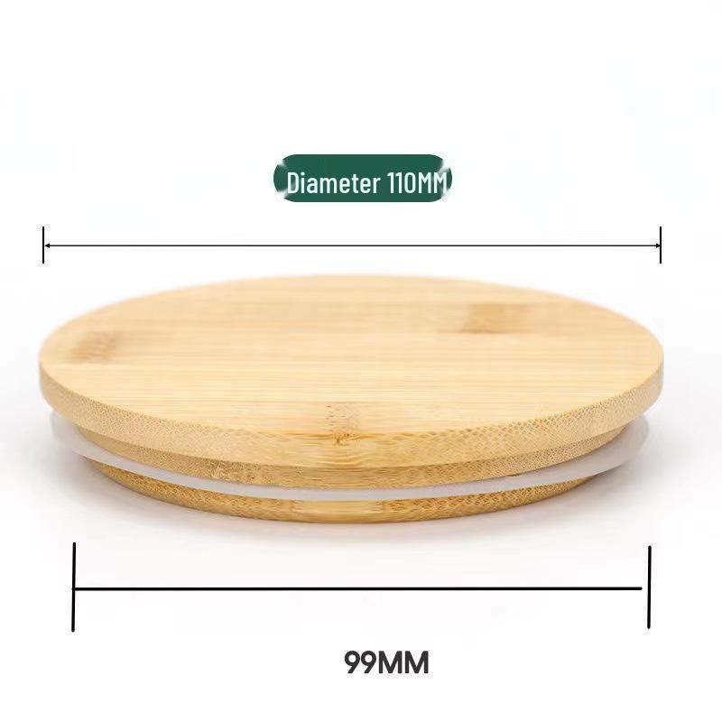 Bamboo Wood Lid for Glass Bottles and Jars
