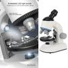 Kids Beginner Microscope With 360° Rotating Head Educational Science Toy For Children Learning
