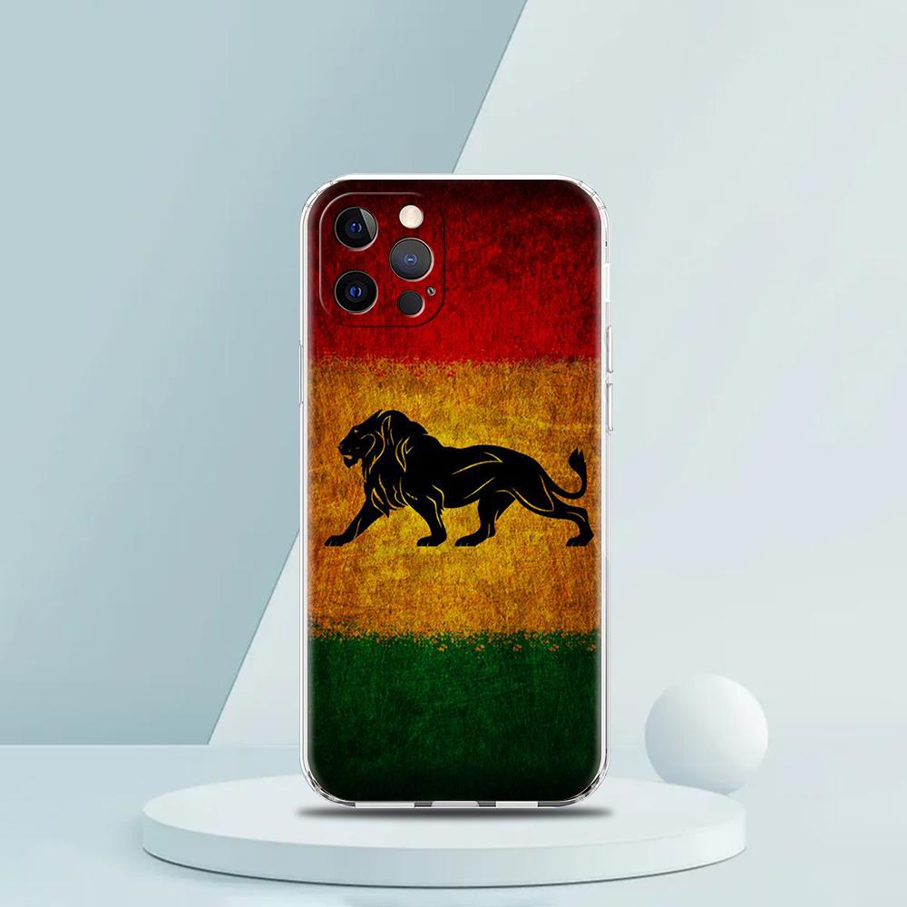 Ethiopia Flag Phone Case For iPhone 15 14 13 12 Mini 11 Pro Max XS X XR 7 8 Plus Clear Shockproof Silicone TPU Cover