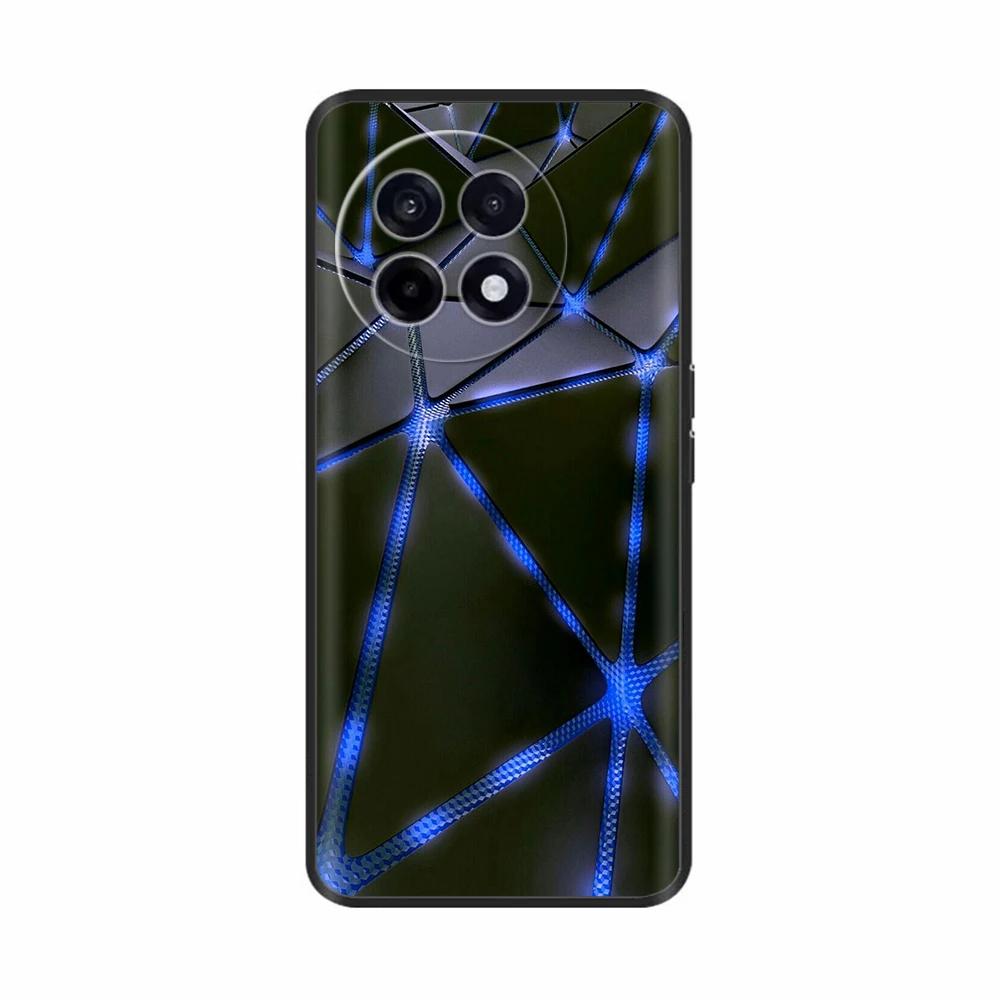 Black Case For OnePlus ACE5 Case Soft Silicone Luxury Painted Phone Cases For OnePlus ACE 5 Pro Back Cover For OnePlus 13R Funda