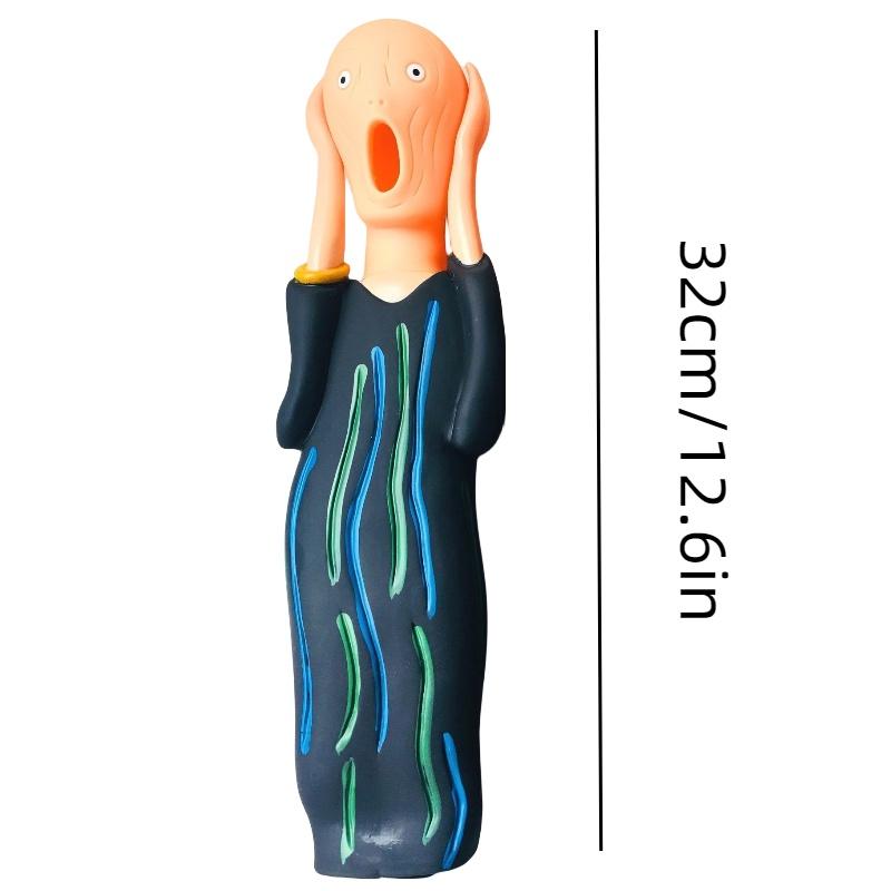 

Creative Monkey Howling Toy For Halloween Pranks Funny Witch Scream Action Figure