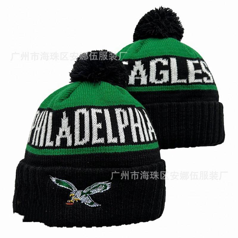 2026 Winter Knit Hat Embroidered Sports Cap Men Women Warm Team Headwear