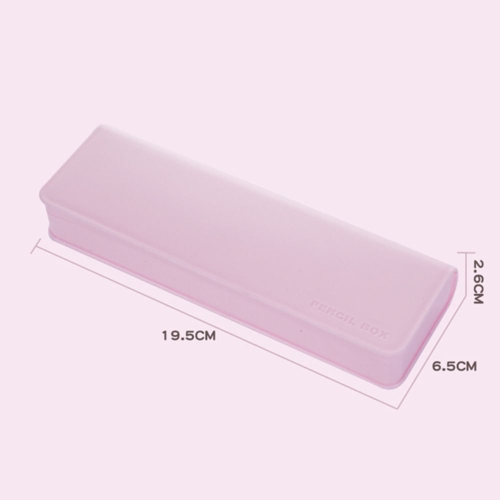 High Quality Plastic Pencil Case Portable Large Capacity Stationery Case Pen Box Elementary Students