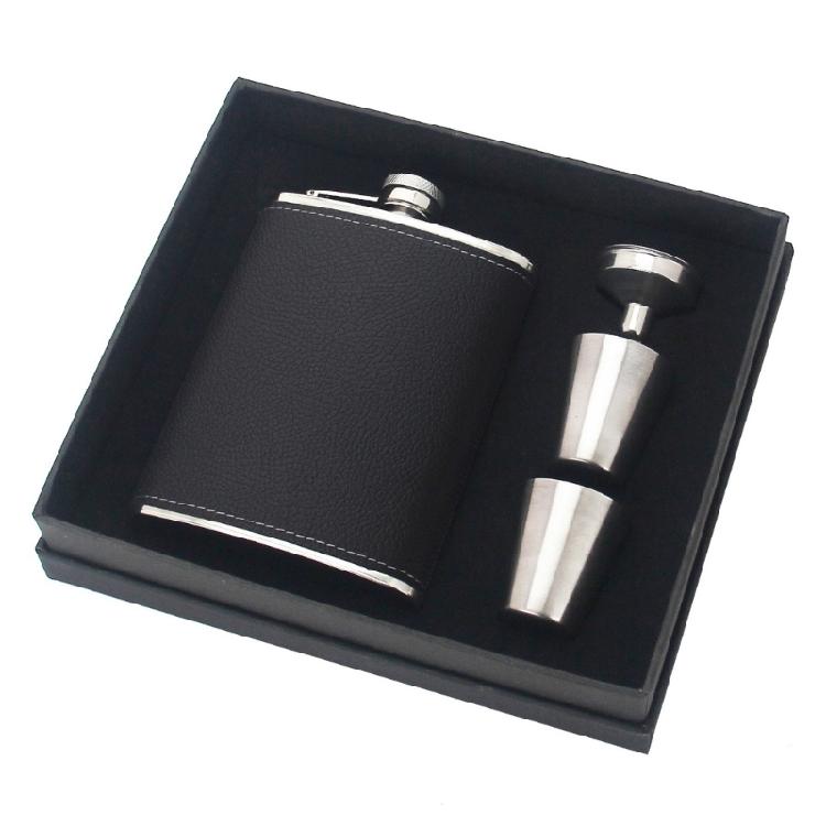 Stainless Steel Alcohols Drinking Flask Rustproof Liquor Container Hip Flask with Funnel For Outdoors Enthusiasts