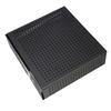 Desktop Computer Case Good Heat Dissipation Exquisite Compact Black Mini HTPC Case for Home Video Computer