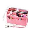 Multi-Pocket Women's Cosmetic Bag Classified Storage Makeup Bag Toiletry Organizer