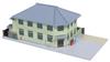 KATO Local Post Light Diorama Supplies Office, Green, 23-454C