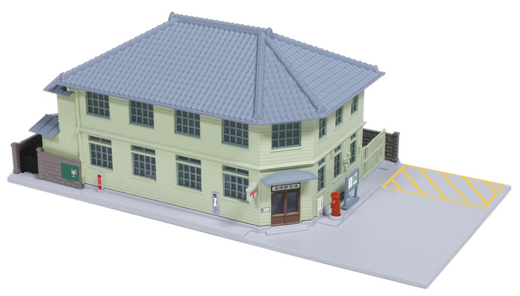 KATO Local Post Light Diorama Supplies Office, Green, 23-454C