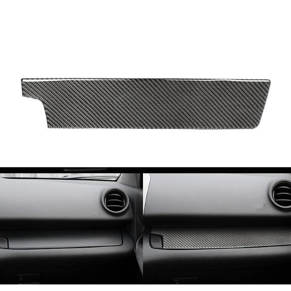 Dla Toyota Rav4 RAV 4 2006 2007 2008 2009 2010 2011 2012 Pokrywa Panelu Deski Rozdzielczej Pasażera Panelu Konsoli Środkowej Samochodu z Włókna Węglowego