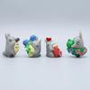 Totoro Cartoon Szene Figuren Set - Niedliche Mini-Statuen für Haus, Garten, Aquarium, Auto-Dekoration, Kreative Ornamente