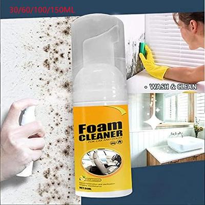 30/60/100/150ml Purpose Foam Cleaner Spray Multi-Functional Car House Kitchens Flavored Foam Cleaner Leather Stain Remover