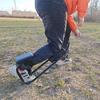 Ergonomic Garlic Picker & Kneeling Pad: Mobile Garden Work Bench To Relieve Knee Pressure