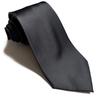[Paris 16k] Black Necktie, Large Size, Plain, Men's Formal Wear, Funeral, Wake, Memorial Service, Formal Occasion, Washable, Long Size