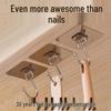 Self-Adhesive Stainless Steel Hooks