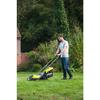 RYOBI - Tondeuse Poussée 18V ONE+ - Ø Coupe 33 Cm - Ramassage Et Mulching - 1 Batterie 18V 4,0 Ah Et 1 Chargeur - RLM18X33B40