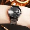Fashion Male Wrist Watch Luxury Unique Style Men Stainless Steel Quartz Watches