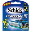 Protector Three 3 Blade Replacement Blades (12 Pieces) Shaving Razor