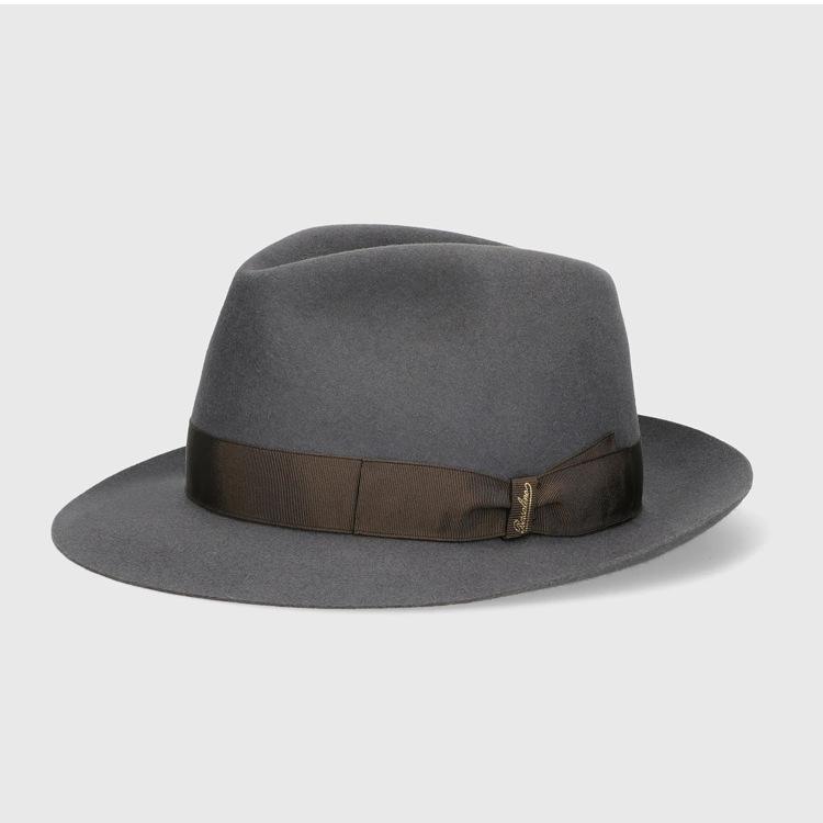 

Шерстяные шляпы, тесьма, декорированные фетровые шляпы из овечьего войлока, модные фетровые шляпы из шерсти в европейском и американском стиле L（58-60cm）