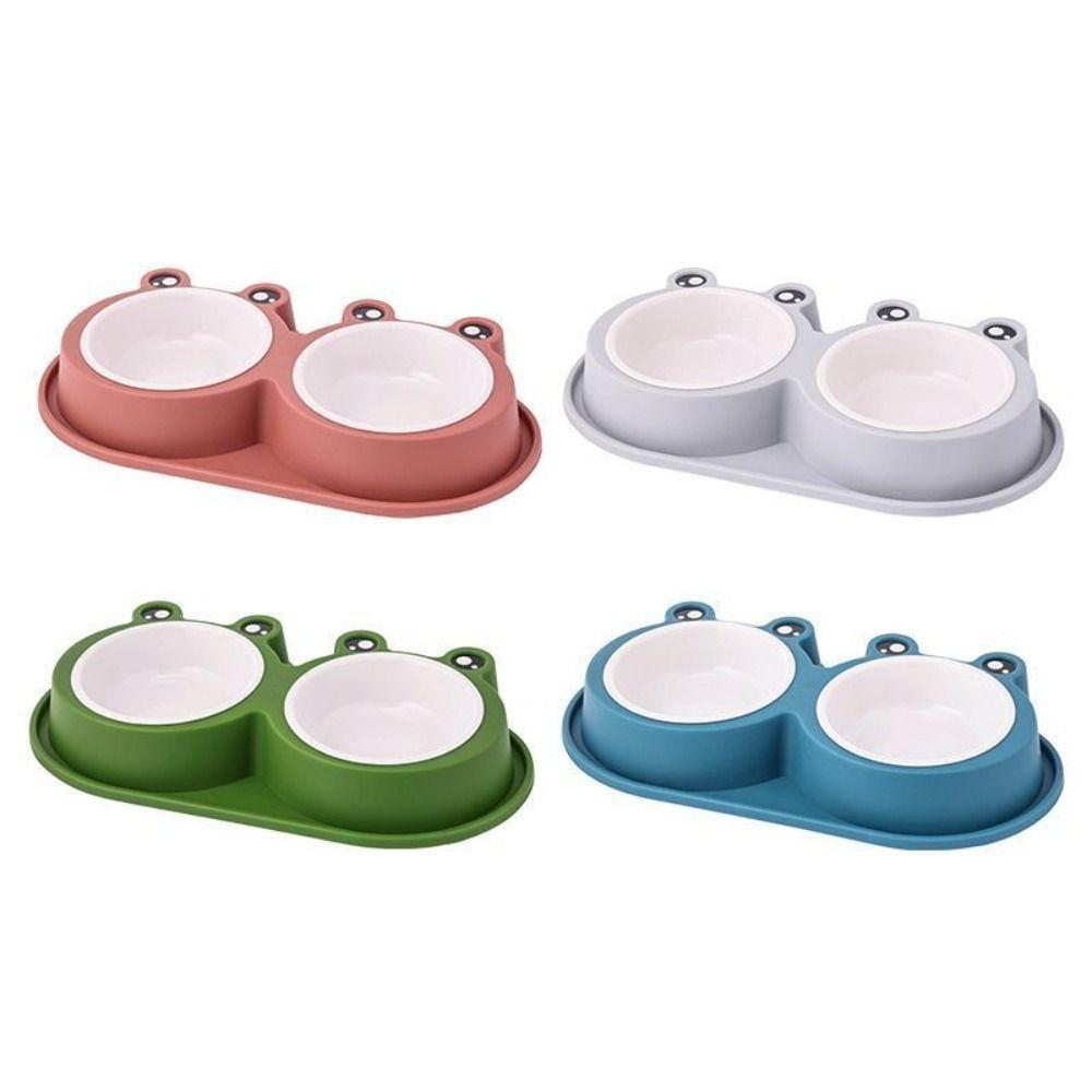 Non-slip Cat Food Bowl Detachable Dog Water Bowl Cute Dog Bowls  Pet Supplies