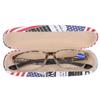 Gray Pattern Frame Stylish Reading Glasses Unisex Elderly Simple Presbyopic Glasses